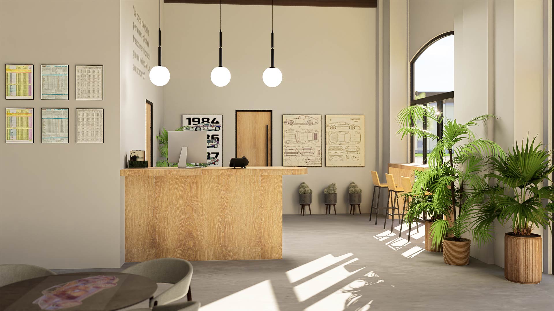 L'interno del CluHouse