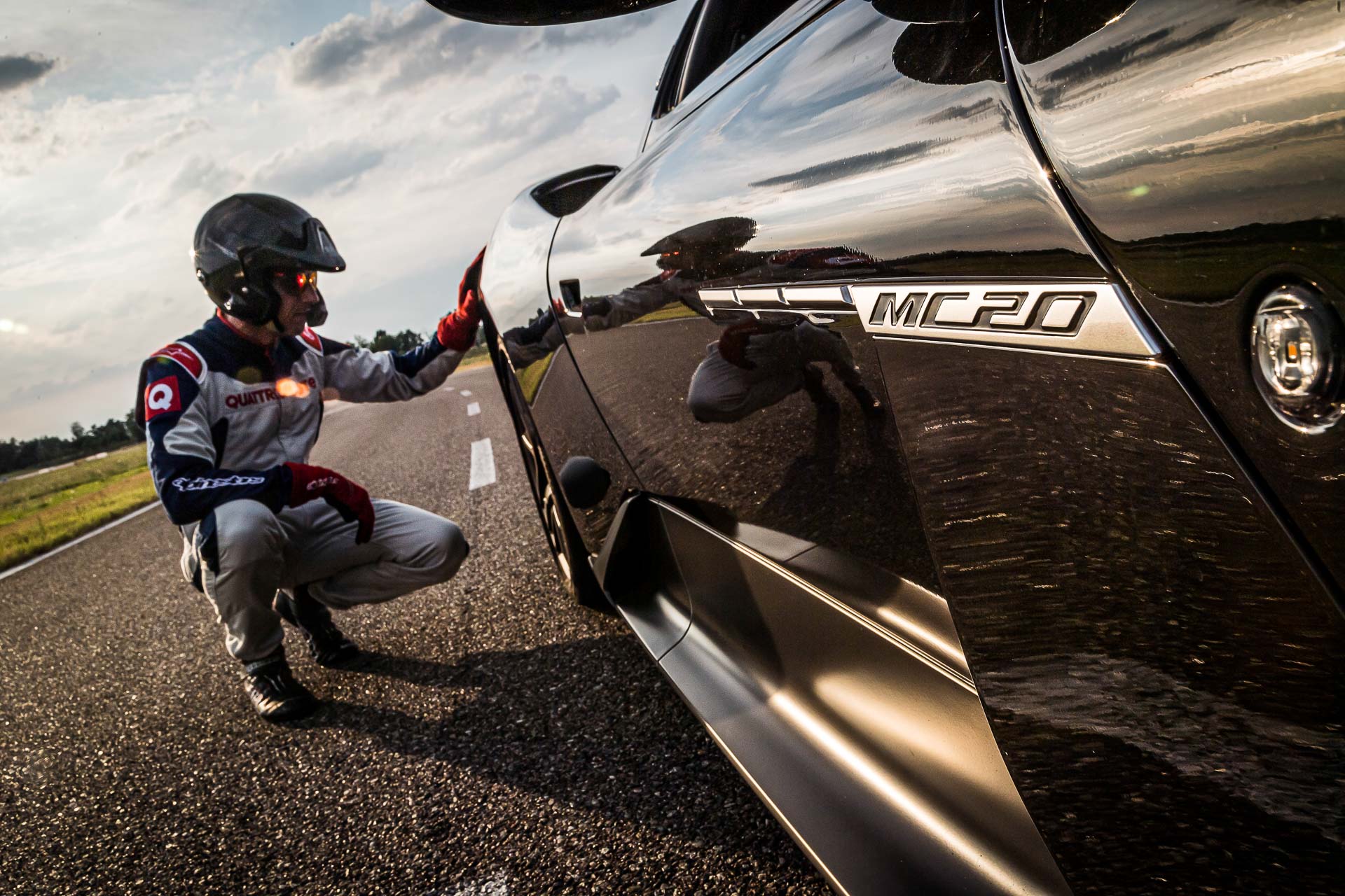 La fiancata della Maserati MC20